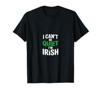 No puedo estar callado Soy Irlandesa Irlanda Camiseta
