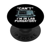 No puedo estar en el laboratorio Purgatorio Meme PopSockets PopGrip Adhesivo