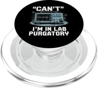 No puedo estar en el laboratorio Purgatorio Meme PopSockets PopGrip para MagSafe