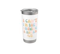 No puedo, estoy ocupado haciendo crecer un humano Vaso térmico de acero inoxidable de doble pared