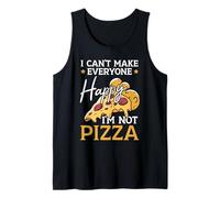 No puedo hacer felices a todos No soy Pizza Pie Comida italiana Camiseta sin Mangas