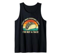 No Puedo Hacer Felices a Todos No Soy un Taco - Amante del Taco Camiseta sin Mangas
