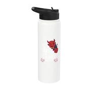 No puedo ir al infierno. Satanás tiene una orden de restricción contra mí Stainless Steel Insulated Water Bottle