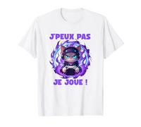no Puedo Jugar Gamers Humor Consola pc Camiseta gráfica económica, Hombre, Blanco, L