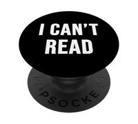 No Puedo Leer PopSockets PopGrip Adhesivo