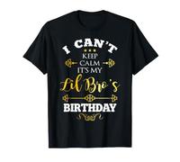 No Puedo Mantener la Calma Es el cumpleaños de mi Hermano pequeño, Hermana, Hermano Camiseta