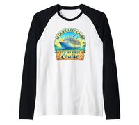 No Puedo Mantener la Calma Es mi Primer Crucero Camiseta Manga Raglan