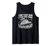 No Puedo Mantener la Calma Es mi Primer Crucero Camiseta sin Mangas