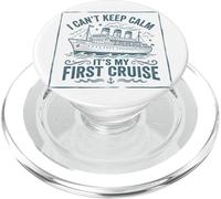 No Puedo Mantener la Calma Es mi Primer Crucero PopSockets PopGrip para MagSafe