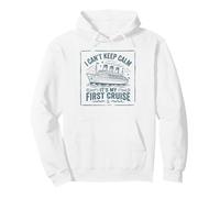 No Puedo Mantener la Calma Es mi Primer Crucero Sudadera con Capucha