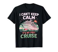 No Puedo Mantener la Calma Es mi Primer Viaje de cumpleaños en Crucero 2026 Camiseta