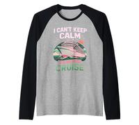 No Puedo Mantener la Calma Es mi Primer Viaje de cumpleaños en Crucero 2026 Camiseta Manga Raglan