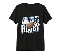 No Puedo, mi Hijo Juega al Rugby. Camiseta Premium
