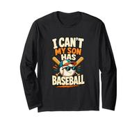 No Puedo, mi Hijo Tiene Humor de Madre de béisbol y béisbol Manga Larga