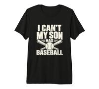 No Puedo, mi Hijo Tiene una Familia de béisbol Juvenil Camiseta Premium