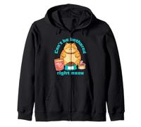 No puedo molestar, miau, divertido gato naranja, gordo, gatito Sudadera con Capucha