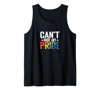 No Puedo Ocultar mi Orgullo LGBT Camiseta sin Mangas