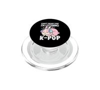 No Puedo oírte, Estoy Escuchando K-Pop Bunny Kawaii Anime PopSockets PopGrip para MagSafe