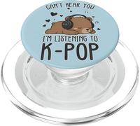 No Puedo oírte, Estoy Escuchando K-Pop, Lindo PopSockets PopGrip para MagSafe