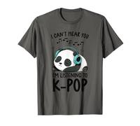No puedo oírte, estoy escuchando productos de K-Pop Merchandising de Kpop Camiseta