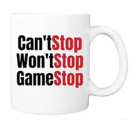 No Puedo Parar, No Quiero Parar, ¡Detén El Juego! Tazas De Cerámica Duradero Taza Único Tazas De Desayuno Para Bebidas Frías Y Calientes Cappuccino Leche 330Ml