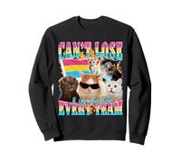 No Puedo Perder si juegas para Cada Equipo Broma Divertida Orgullo LGBT Sudadera