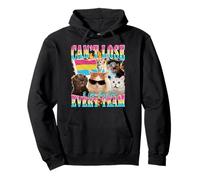 No Puedo Perder si juegas para Cada Equipo Broma Divertida Orgullo LGBT Sudadera con Capucha