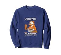 No puedo permitirme un hogar, pero mi juego de dados es un pato limpio Sudadera
