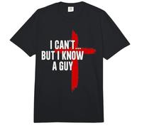 No Puedo Pero conozco a un Chico Jesucristo Cruz Cristiana Comfort Colors Adult Heavyweight T-Shirt