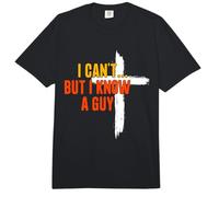 No Puedo Pero conozco a un Chico religioso Jesús Cruz Cristiana Comfort Colors Adult Heavyweight T-Shirt