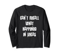 No Puedo Recordar lo Que pasó en Las Vegas Manga Larga