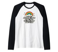 No puedo responder que para ti haz lo mejor que puedas día de prueba Camiseta Manga Raglan