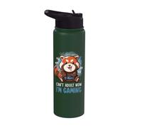 No puedo ser adulto, estoy jugando al lindo jugador de Red Pew EduEly Stainless Steel Insulated Water Bottle