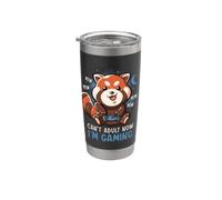 No puedo ser adulto, estoy jugando al lindo jugador de Red Pew EduEly Vaso térmico de acero inoxidable de doble pared