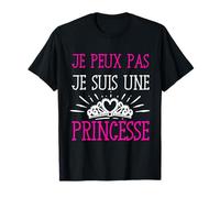 No Puedo ser una Princesa. Je Suis UNE Princesse Camiseta
