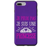 No Puedo ser una Princesa. Je Suis UNE Princesse Carcasa para iPhone 7 Plus/8 Plus