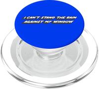 No Puedo soportar la Lluvia contra mi Ventana | Timeless Song PopSockets PopGrip para MagSafe
