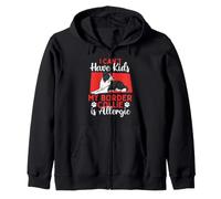 No Puedo Tener Hijos, mi Border Collie es alérgico - Dog Mom Sudadera con Capucha