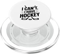 No Puedo Tener Hockey, Divertido Amante de los Deportes PopSockets PopGrip para MagSafe