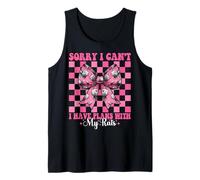 No puedo tener planes con mis ratas, graciosa rata, niña, mamá y ratón Camiseta sin Mangas
