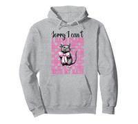 No puedo tener planes con mis ratas, graciosa rata, niña, mamá y ratón Sudadera con Capucha