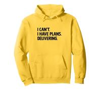 No puedo tener planes en el paquete de entrega de Delivery Guy Sudadera con Capucha