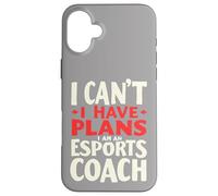 No puedo tener planes Soy un entrenador de deportes electrónicos, entrenador de juegos Carcasa para iPhone 16 Plus