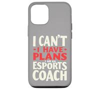 No puedo tener planes Soy un entrenador de deportes electrónicos, entrenador de juegos Carcasa para iPhone 12/12 Pro