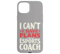 No puedo tener planes Soy un entrenador de deportes electrónicos, entrenador de juegos Carcasa para iPhone 15 Plus