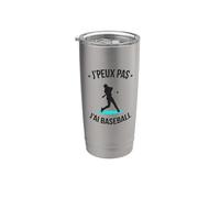 No puedo, tengo béisbol - Las mil excusas Vaso térmico de acero inoxidable de doble pared