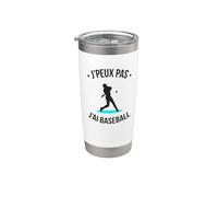 No puedo, tengo béisbol - Las mil excusas Vaso térmico de acero inoxidable de doble pared