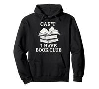 No puedo. Tengo Club de Libros Divertidos Lectura Amantes Lectores Libros Sudadera con Capucha