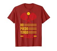 No Puedo Tengo Padel Raqueta De Pádel Padelista Divertida Camiseta, Hombre, Arándano, M