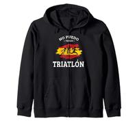 No Puedo Tengo Triatlón Triatletas Triatleta Divertido Sudadera con Capucha